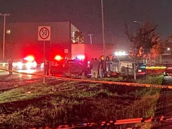 Dos hombres sin vida y un menor lesionado, dejó un choque frontal registrado en el municipio de Cadereyta Jiménez.