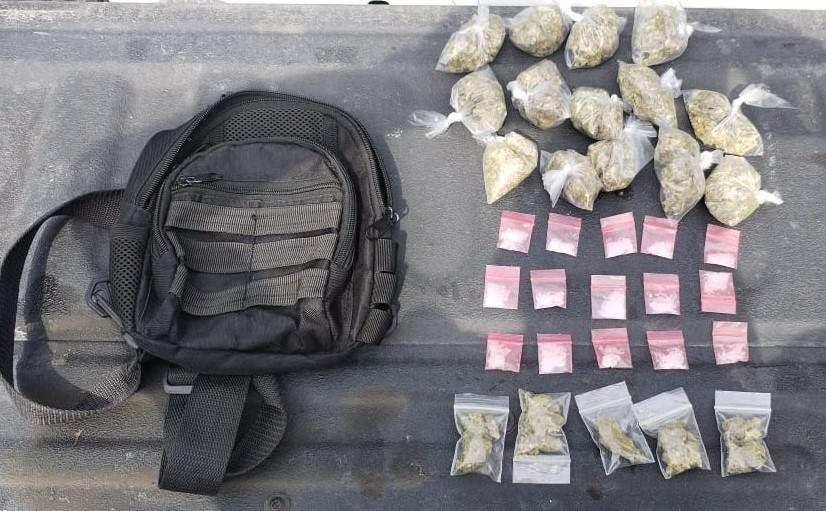 Aprehenden a joven con droga