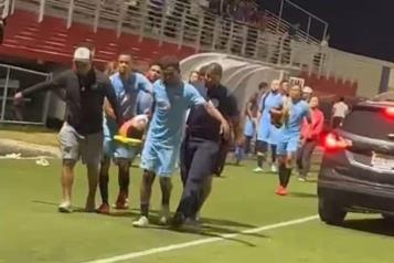 Otro tiroteo, ahora en futbol