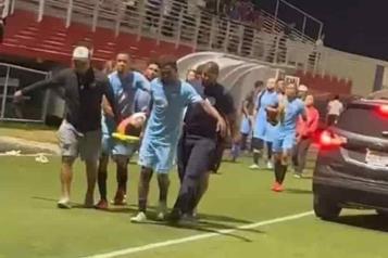 Otro tiroteo, ahora en futbol