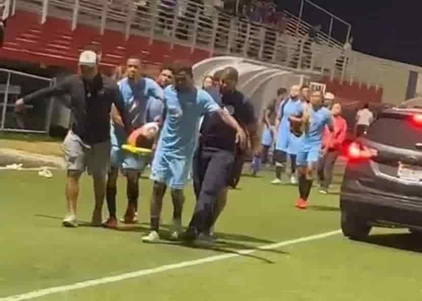 Otro tiroteo, ahora en futbol