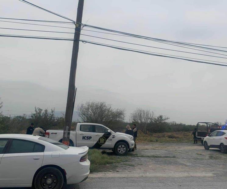 Hallan restos humanos en terreno de García