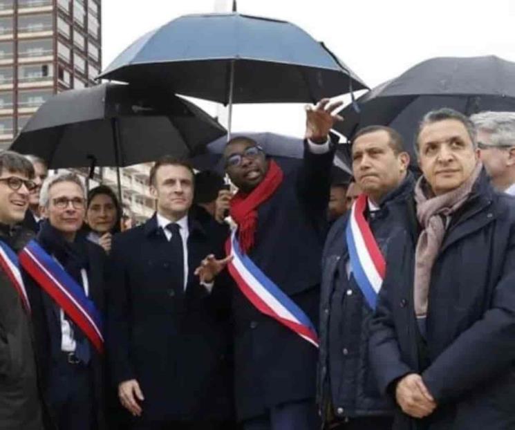 Inaugura presidente de Francia Villa Olímpica