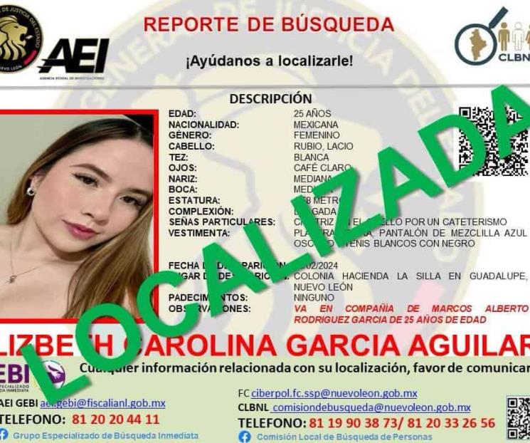 Localizan con vida a pareja de Monterrey que viajó a Mazatlán
