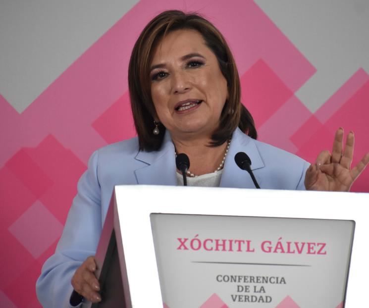 Les da carnita para que lo sigan atacando, dice Xóchitl sobre AMLO