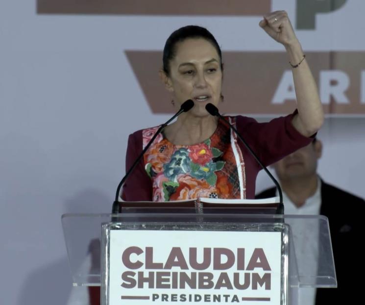 Enlista Claudia Sheinbaum los 100 puntos de su Proyecto de Nación