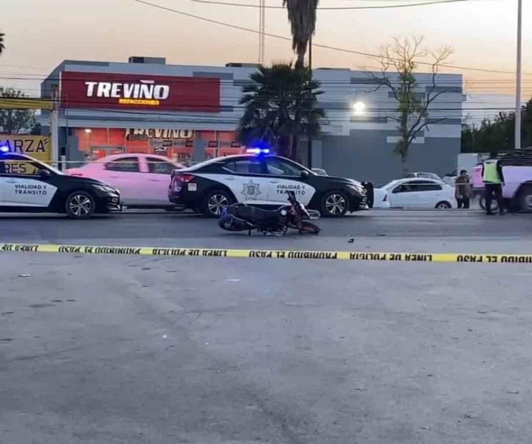 Muere motociclista en choque