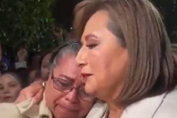 Visita Xóchitl Gálvez Fresnillo; promete frenar delincuencia