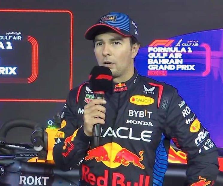 Fue un gran inicio: Checo tras segundo lugar en Barhein