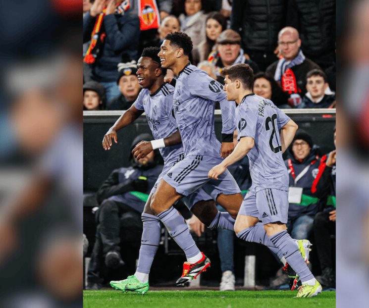 Real Madrid rescata empate ante Valencia y siguen en la cima