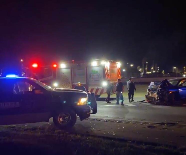 Deja choque en autopista a Reynosa a menor fallecida