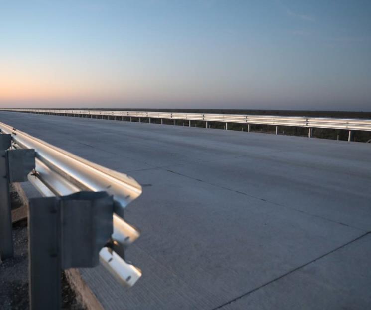 Registra Carretera La Gloria-Colombia avance de 50 por ciento