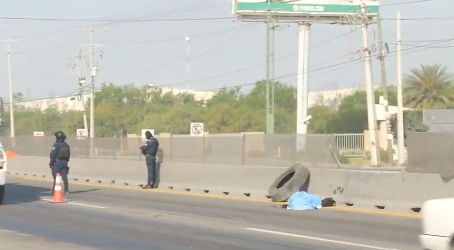 Sale guardia del trabajo y muere arrollado por auto