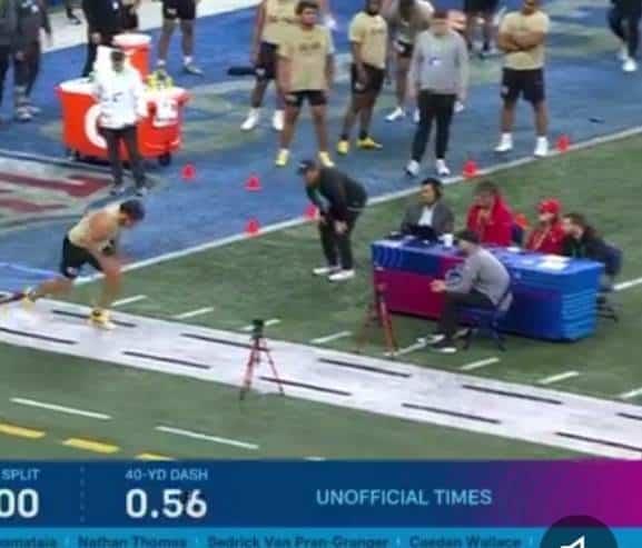 Brillan linieros ofensivos en el último día del NFL Combine