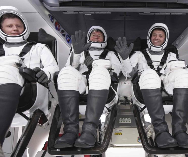 Lanzan Space-X y NASA octava misión tripulada exitosa