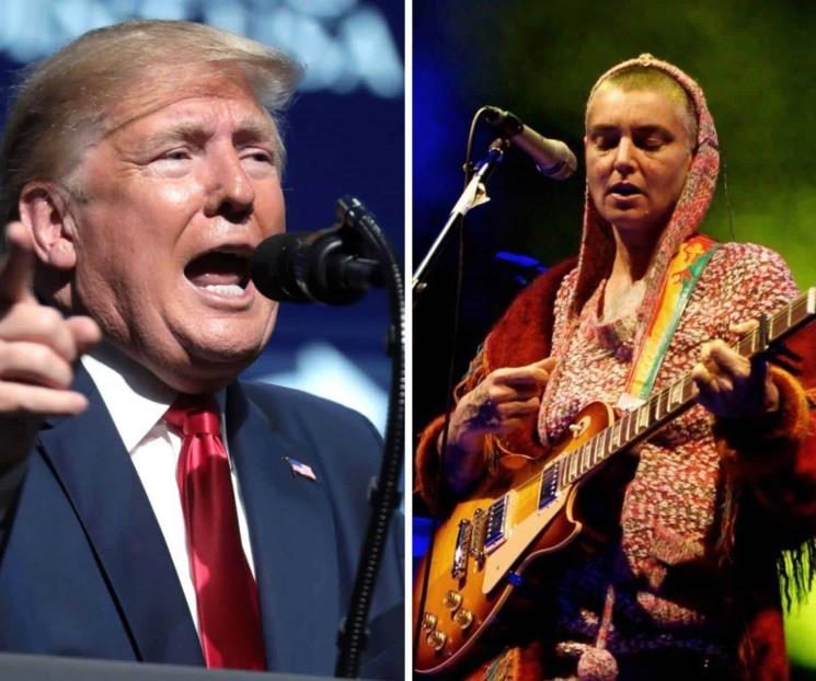 Denuncian a Trump por usar ‘Nothing Compares 2 U’ de Sinéad O’Connor