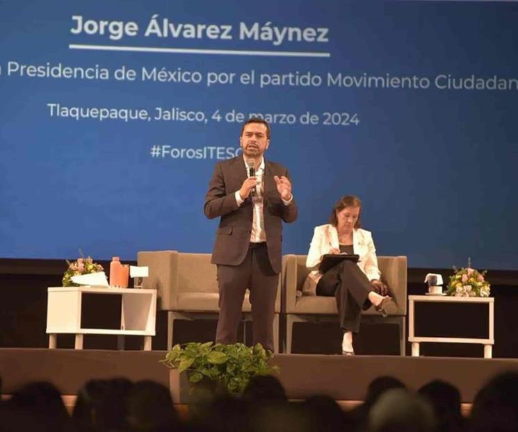 Álvarez Máynez niega distanciamiento con Enrique Alfaro