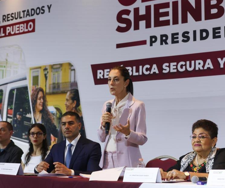 Reforma a PJ y coordinación entre fiscalías: propuestas de Sheinbaum