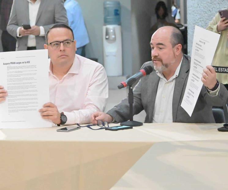 Siguen rechazando cuentas públicas de MC; acusan al PRIAN