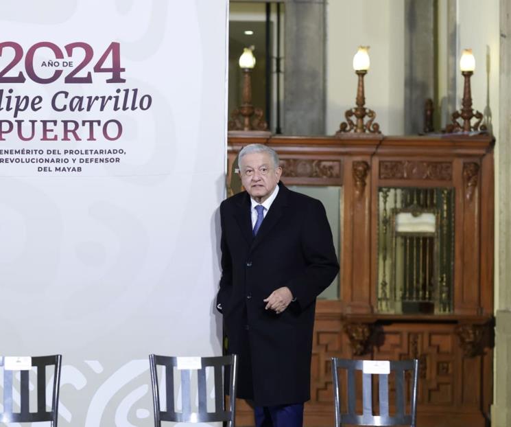 AMLO explica su modelo de humanismo mexicano