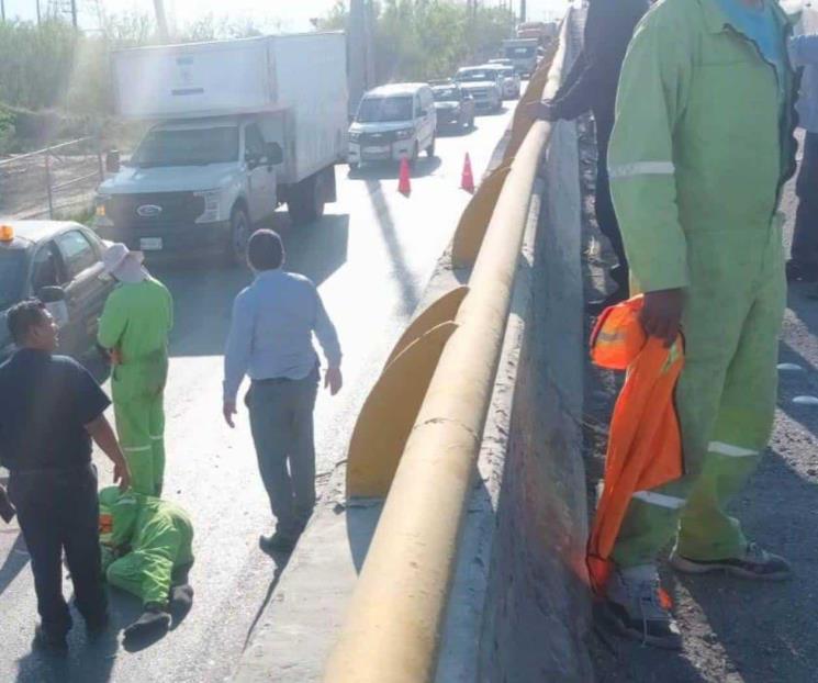 Atropellan a recolectores de basura; uno pierde la vida, en Escobedo