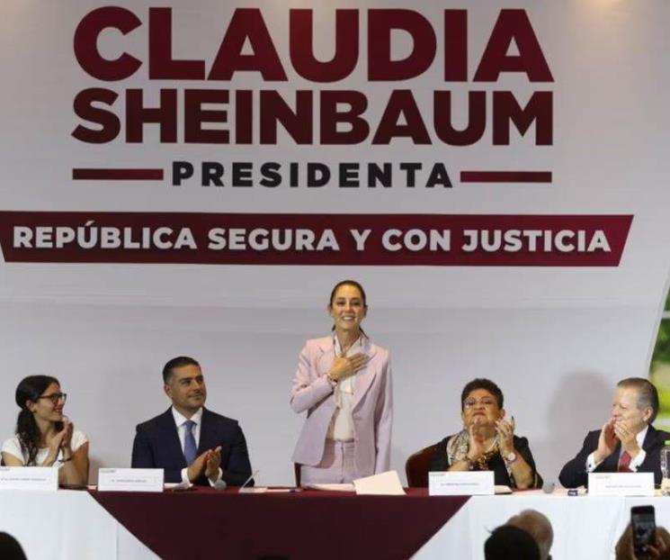 Presenta Sheinbaum plan de seguridad