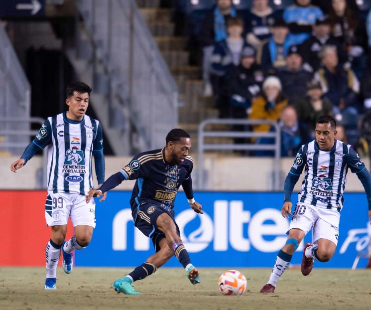 Pachuca empata frente al Filadelfia Unión