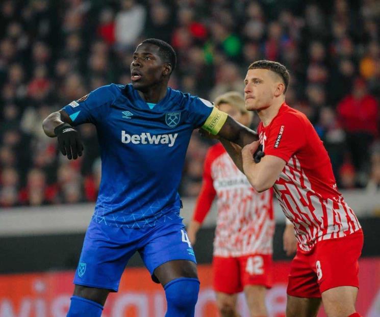 West Ham de Edson pierde el partido de ida de octavos en Europa
