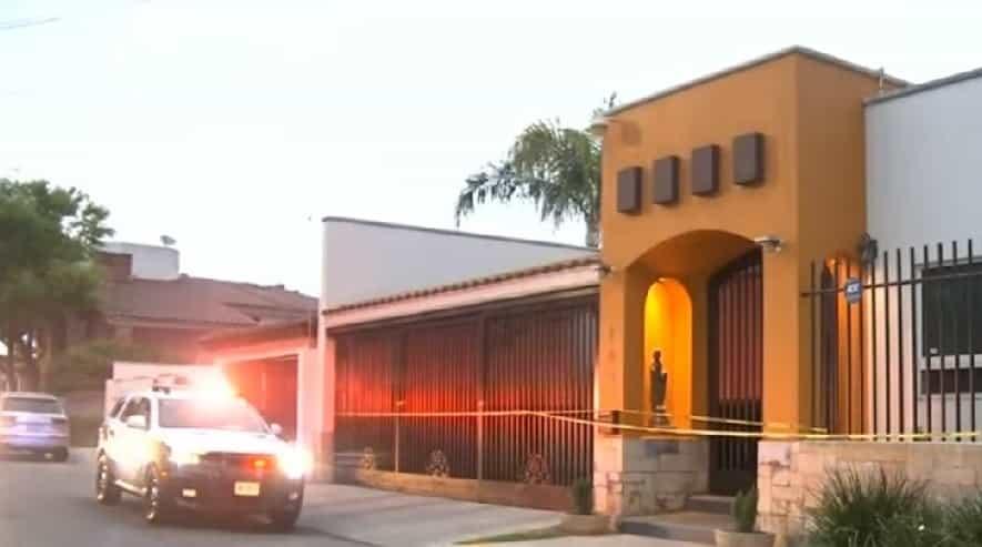 Inspeccionan casa donde hombre mata a su mamá