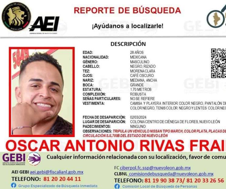 Desaparece taxista y su auto en Ciénega de Flores