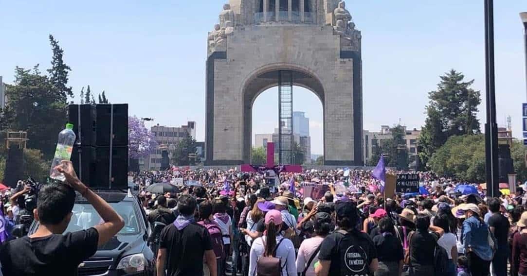 Advierte ombudsperson participación política en marcha del 8M