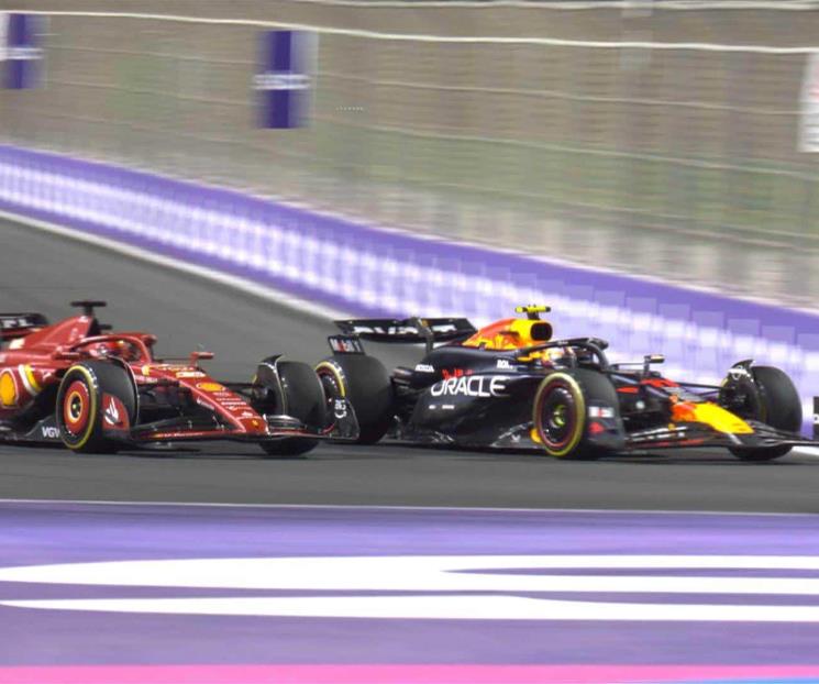 Finaliza Checo Pérez segundo en Arabia Saudita