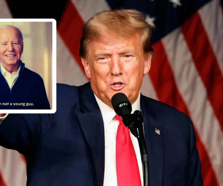 Responde Trump a video de Biden con burla