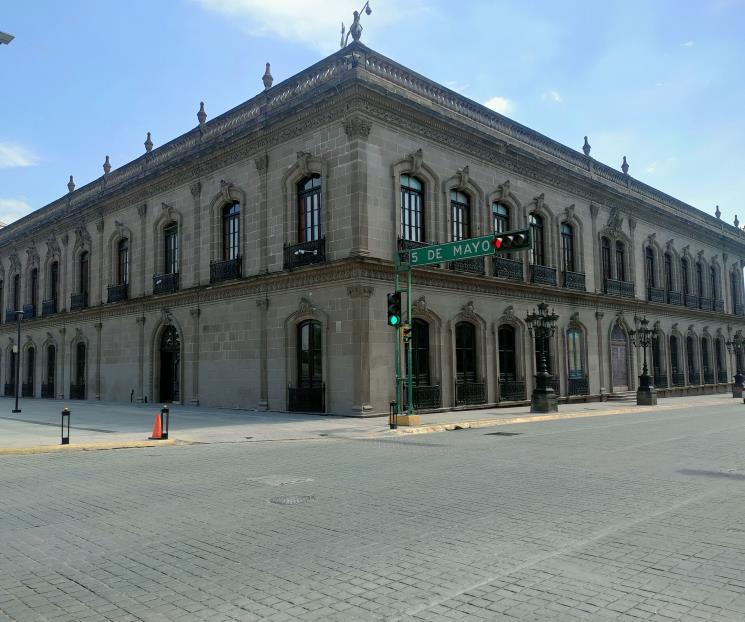 Retiran blindaje de Palacio Retiran blindaje de Palacio
