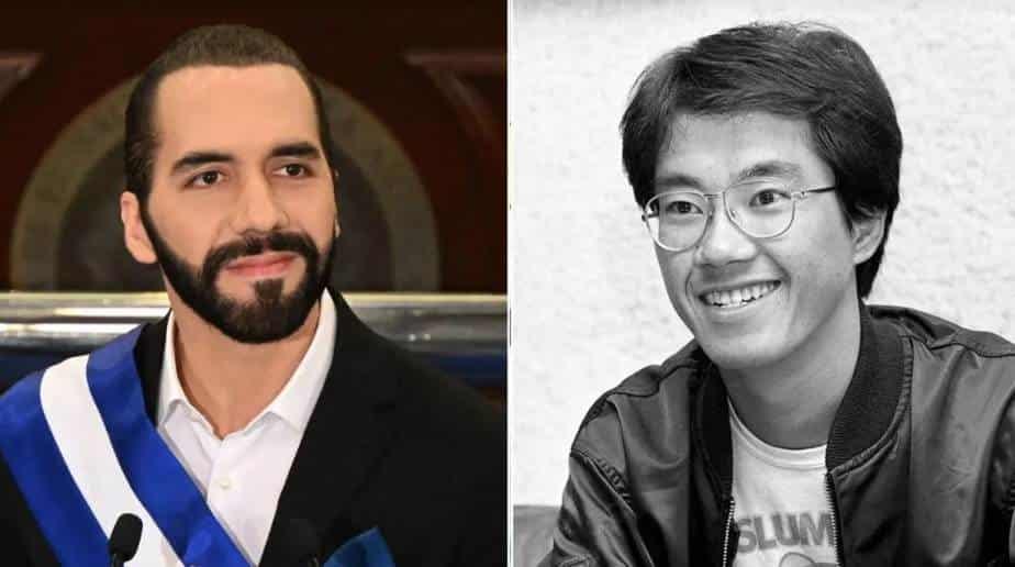 Nayib Bukele lamenta la muerte de Akira Toriyama