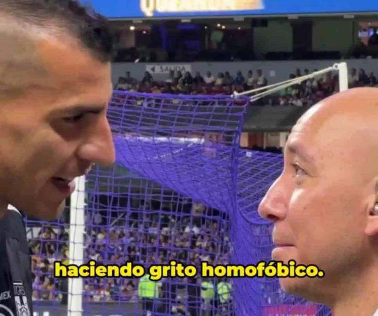 Denuncia Nahuel Guzmán de Tigres sufrir grito homofóbico