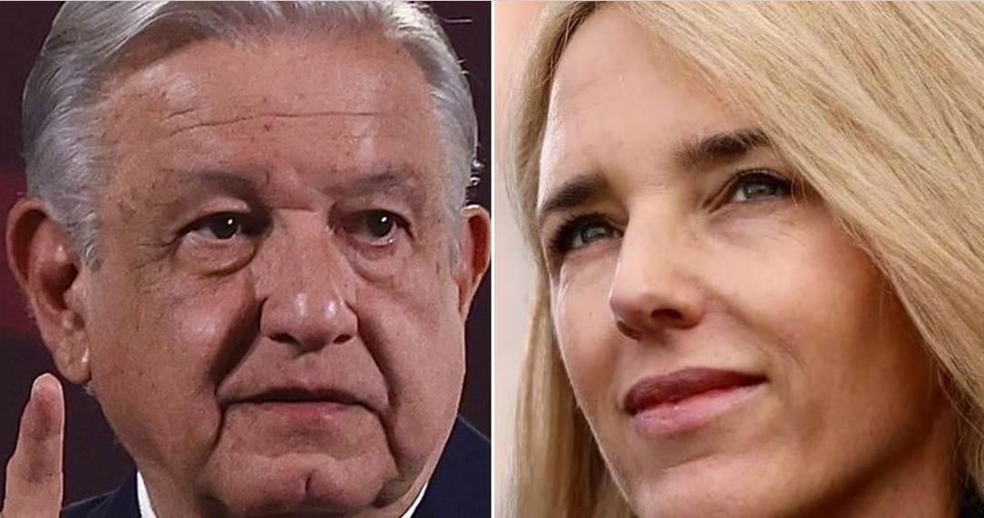 Vino a hablar mal de mí, dice AMLO sobre diputada española