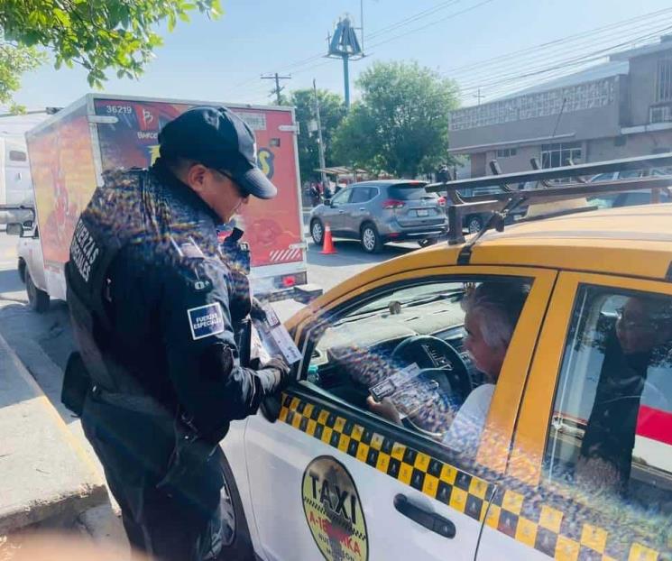 Refuerzan en Escobedo el ‘Operativo Viajando Seguro’
