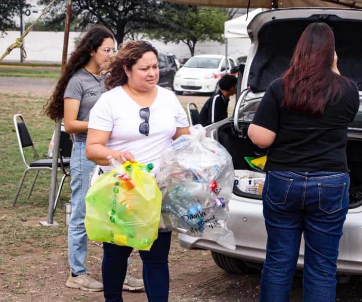 Invitan a intercambiar material reciclable por plantas aromáticas