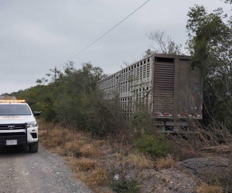 Se impacta tráiler contra árboles