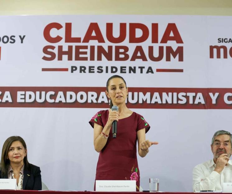 Aún se viven las secuelas de la guerra contra el narco: Sheinbaum