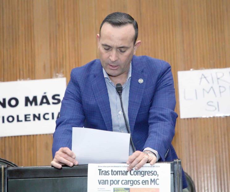 Pide GLPAN a diputados de MC renunciar a su curul