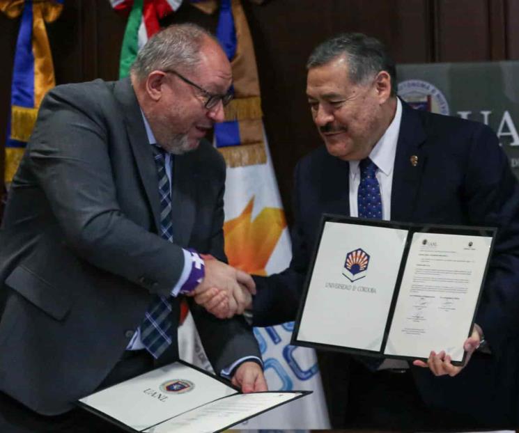 Firma UANL acuerdo de colaboración con la Universidad de Córdoba
