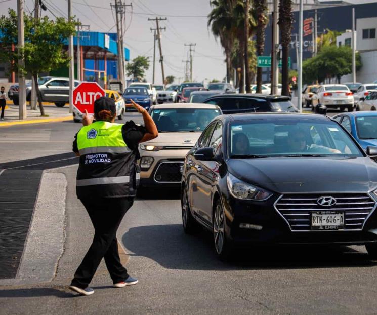 Implementan nuevo operativo vial por obras en avenida Leones