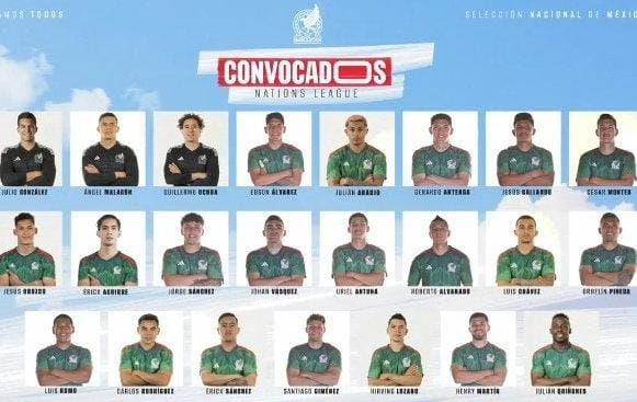Van 4 jugadores de Rayados al Tri en la Nations League