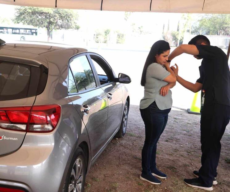 Sigue en SN la jornada de vacunación con un módulo Drive Thru
