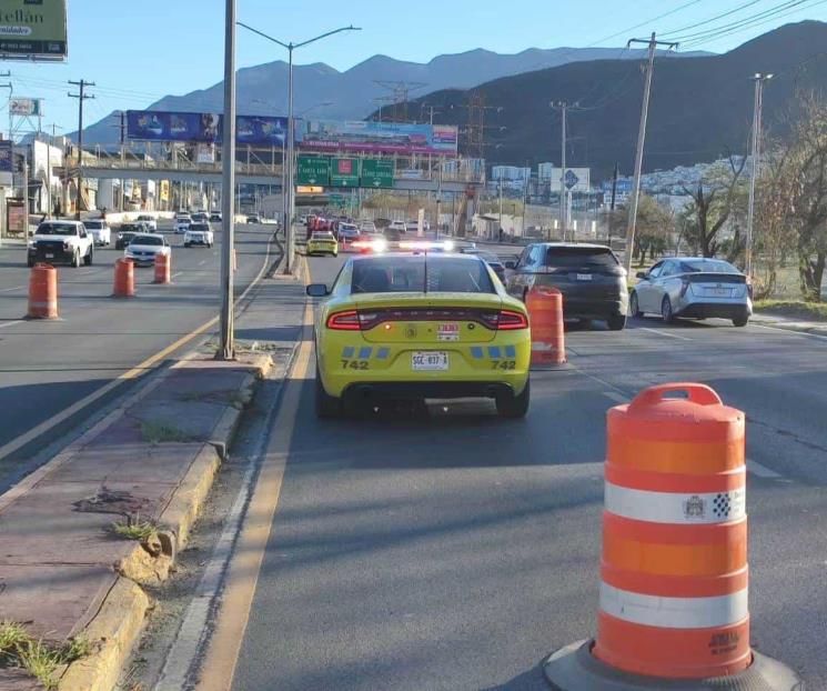 Habrá contraflujo en La Nacional el próximo lunes