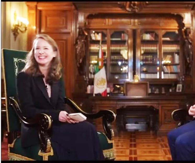 Acata AMLO orden de bajar entrevista