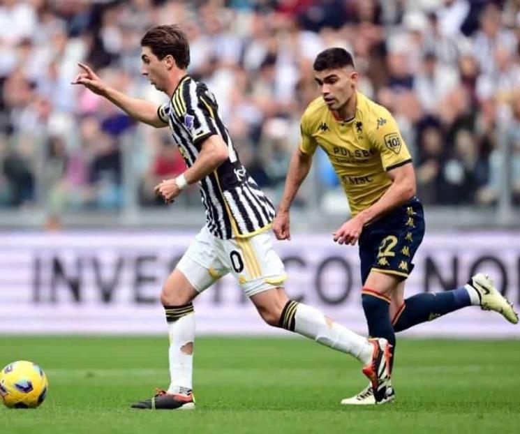 Empata el Genoa del mexicano Johan Vázquez