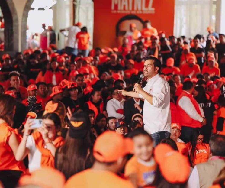 Acusa Máynez que Gálvez le copia las propuestas